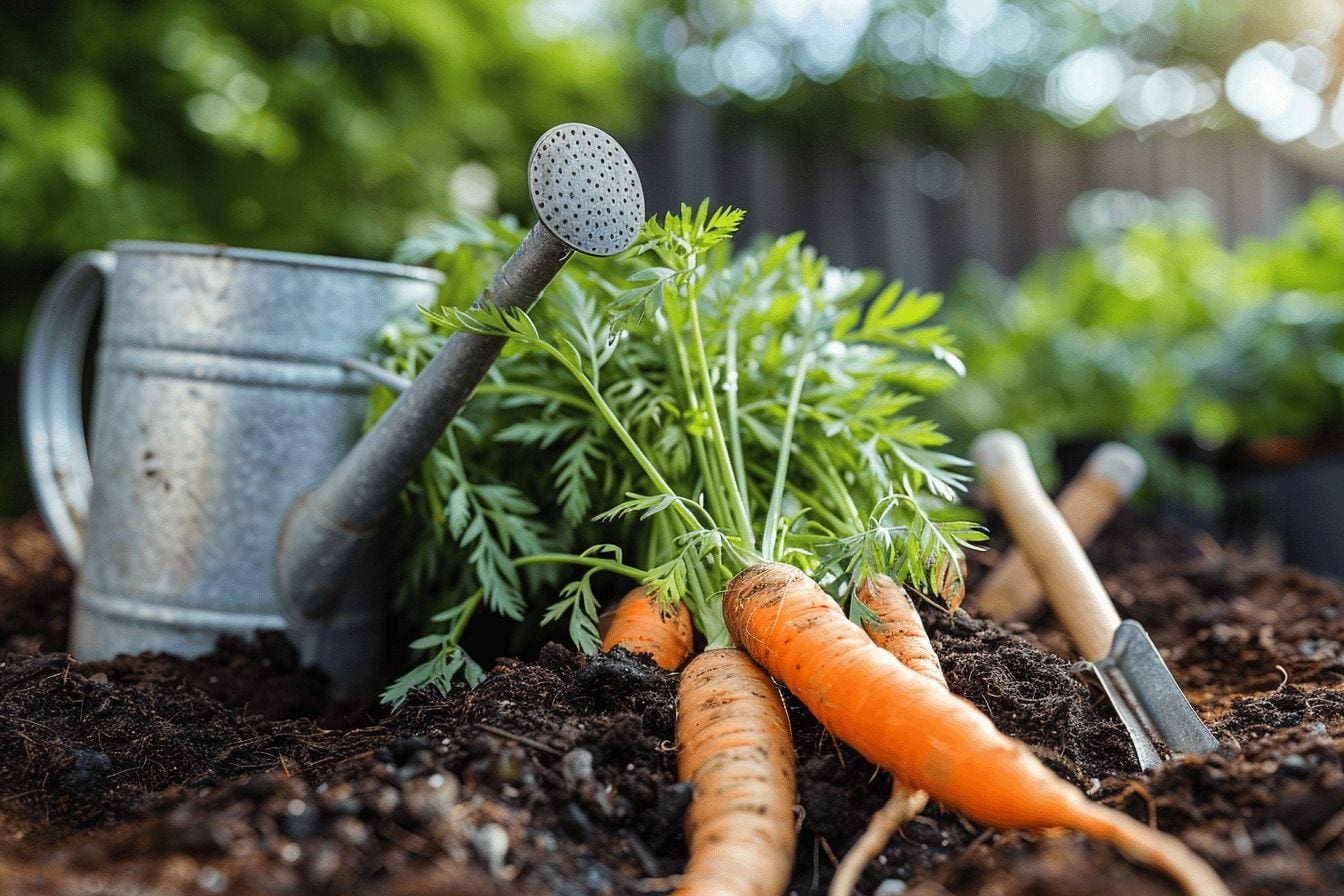 Comment bien pousser les carottes au potager ?