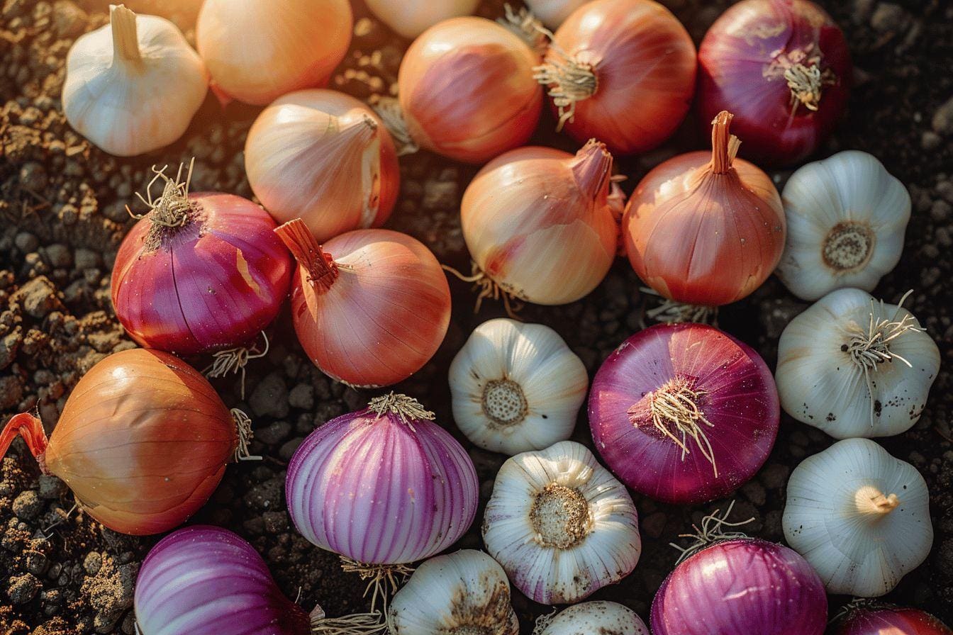 Comment et quand planter les légumes à bulbes ?