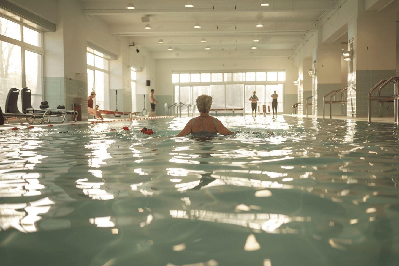 Programme aquagym pour seniors : exercices et bienfaits