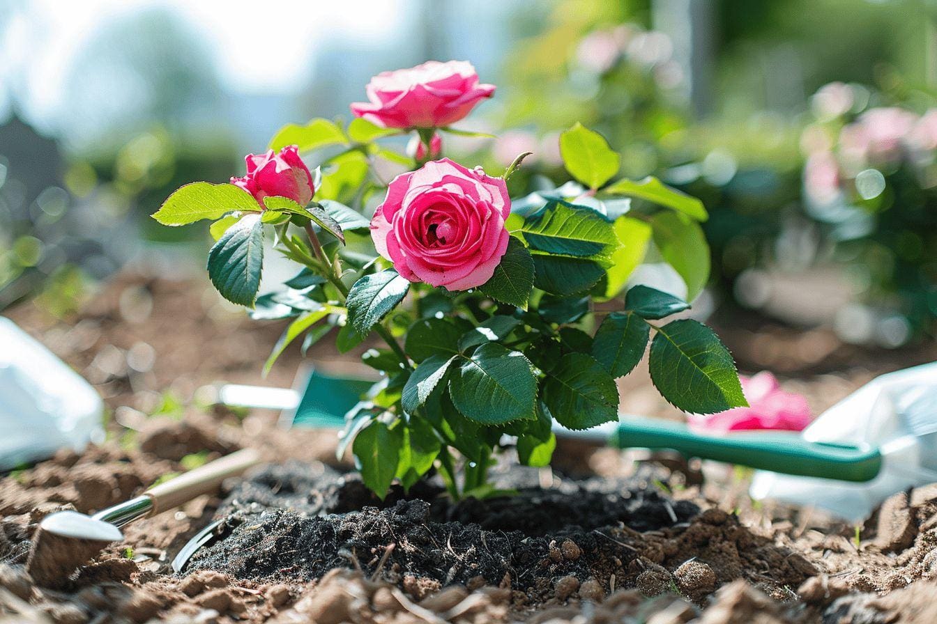 Quand et comment planter un mini rosier en pot ou en terre ?